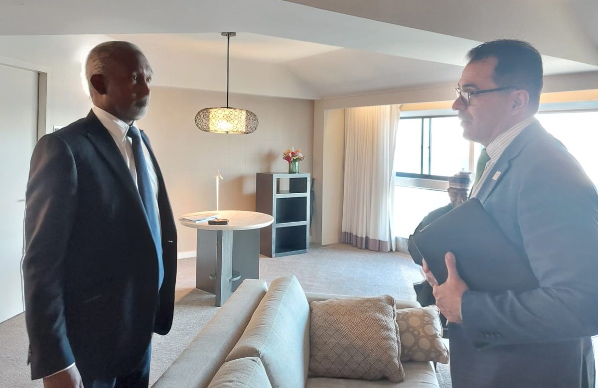 Kevin Casas (@kevincasasz) on Twitter photo A pleasure to meet with H.E. <a href="/YusufTuggar/">Hon. Yusuf Maitama Tuggar</a>, Minister of Foreign Affairs of #Nigeria. We discussed the work <a href="/Int_IDEA/">International IDEA</a> does to support the Rule of Law in Nigeria, with funding from <a href="/EU_Commission/">European Commission</a>, & the weight that Nigeria has in discussions on #democracy in #Africa and beyond. 🇳🇬 A pleasure to meet with H.E. <a href="/YusufTuggar/">Hon. Yusuf Maitama Tuggar</a>, Minister of Foreign Affairs of #Nigeria. We discussed the work <a href="/Int_IDEA/">International IDEA</a> does to support the Rule of Law in Nigeria, with funding from <a href="/EU_Commission/">European Commission</a>, & the weight that Nigeria has in discussions on #democracy in #Africa and beyond. 🇳🇬