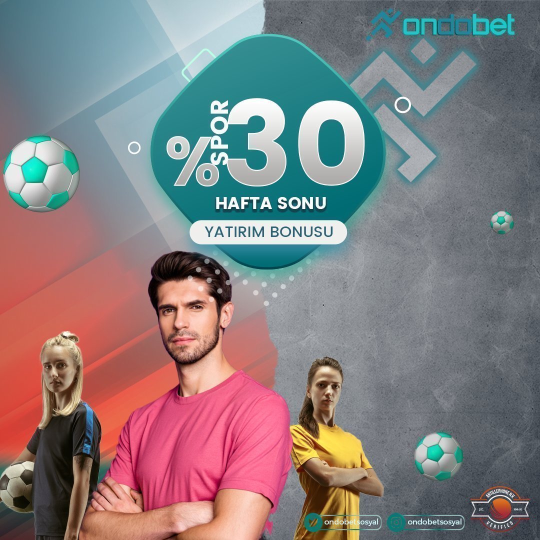 🔥Hafta Sonuna Özel %30 Spor Bonusunu Bugün Kaçırma!

🥁Cuma-Cumartesi-Pazar günleri geçerli!

Detaylar ve üyelik için 👉heylink.me/ondobet