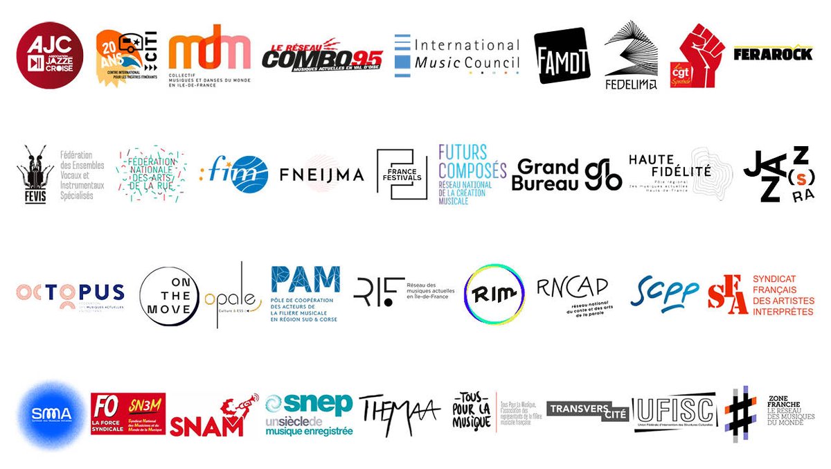 ZoneFrancheWMN's tweet photo. Zone Franche et 36 organisations de la musique, de la culture et du spectacle vivant demandent l'ouverture d'un espace de dialogue et de travail interministériel avec les représentants des acteurs culturels impliquées dans la libre circulation des artistes
https://t.co/DmLz5W0j1O https://t.co/6N4TAnxOVW