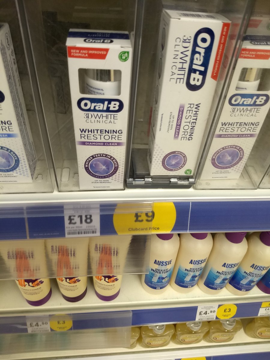 Toothpaste REDUCED TO £9.00, ftlof!