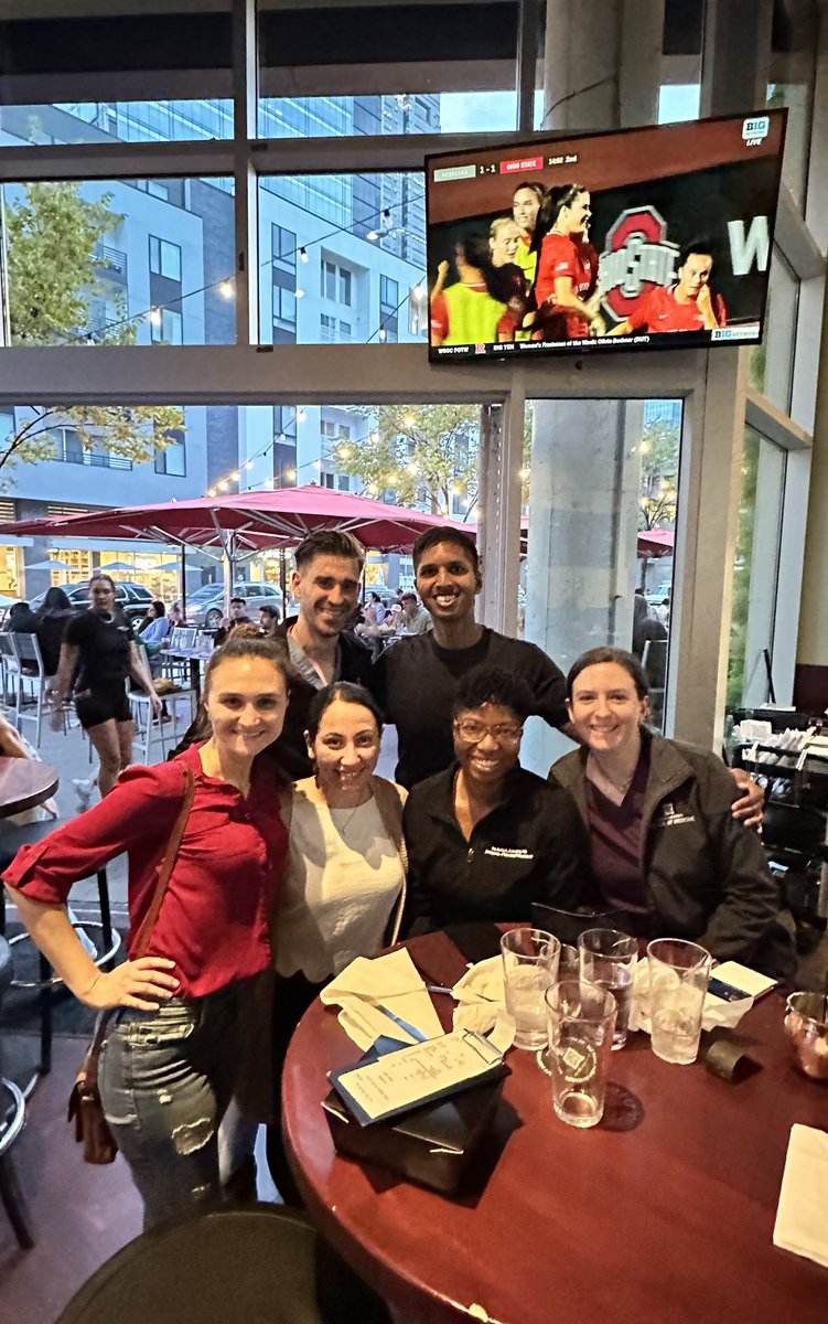 Took a month to plan, but we finally celebrated ending a busy yet rewarding MICU block with the best team and fearless leader, Sri! 
<a href="/IUIntMed/">Indiana University Internal Medicine</a> <a href="/IUPCCM/">IU Pulmonary and Critical Care Fellowship</a>