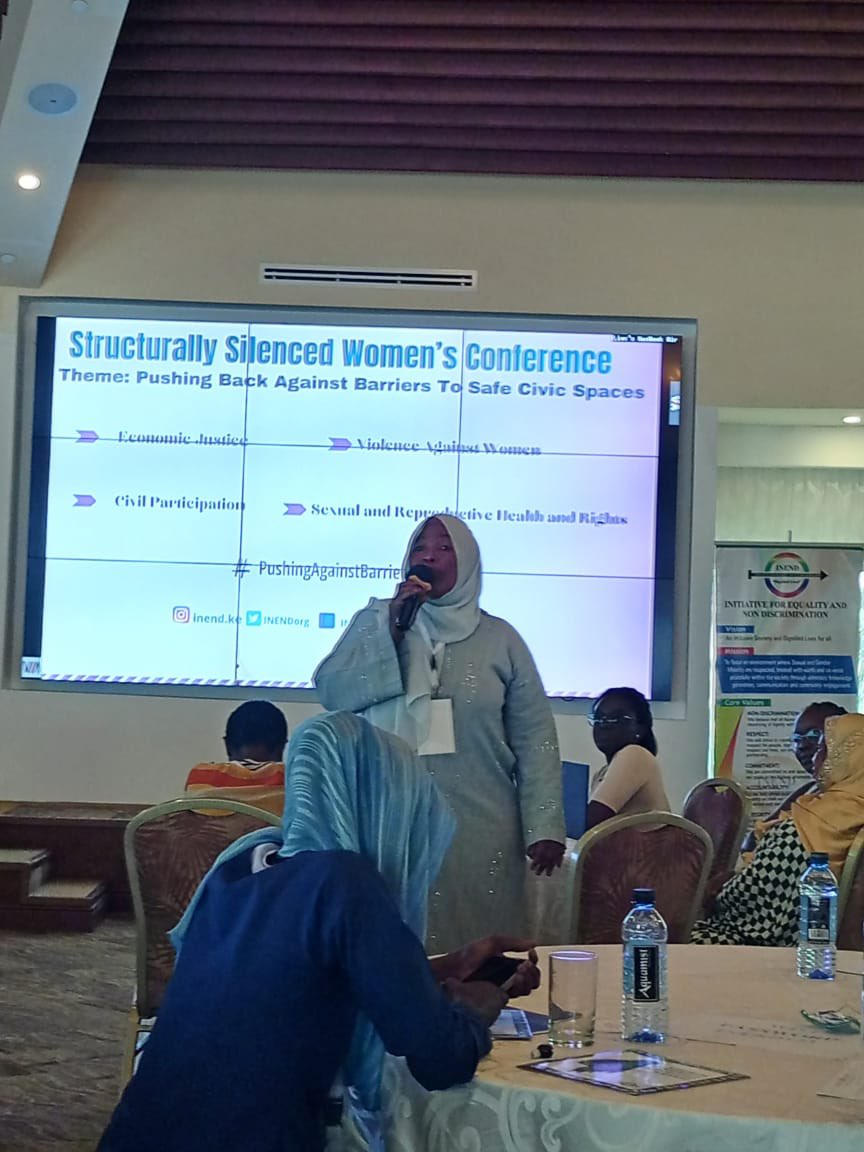 RwokWomen's tweet photo. Systems of Oppression should be dismantled to ensure structurally Silenced women can thrive, irrespective of their background or circumstances.
#PushingAgainstBarriers
#SSWConference2023
@INENDorg
@APC_News
@uafi_ke
@QwomenHRDs https://t.co/d1sKW4q3ku