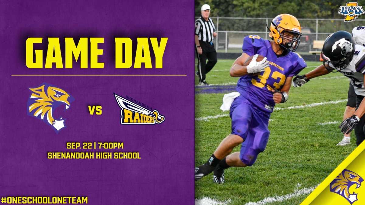 🚨🚨 Game Day! 🚨🚨
Good Luck to <a href="/HHSTigersFB/">Hagerstown Tigers Football</a> tonight at Shenandoah. #OneSchoolOneTeam