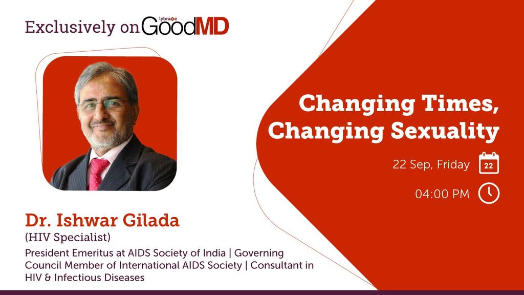 Please find YouTube link for my talk on "Changing Times, Changing Sexuality" . 
Thanks. 
Dr. Ishwar Gilada 
youtube.com/live/Fe1PWJS_f…