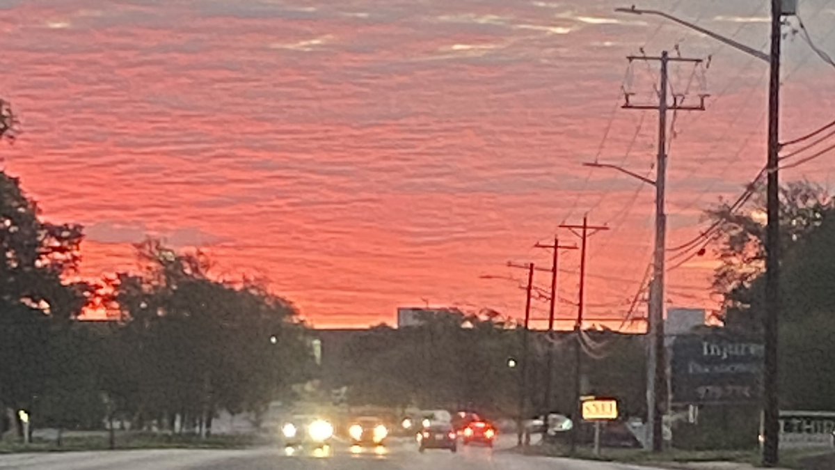 Texas sunrise ☀️