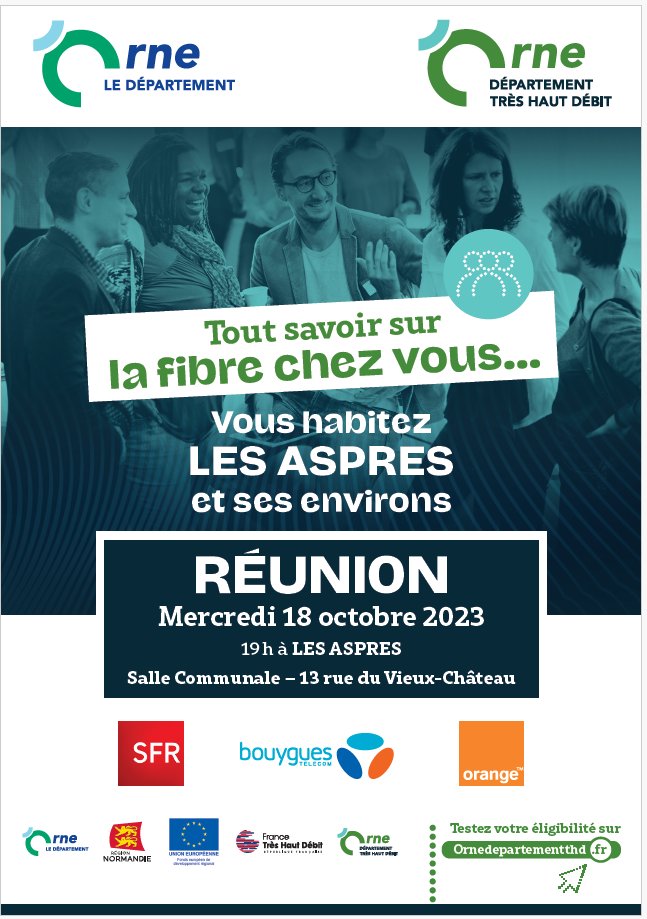 Orne Département Très Haut Débit tweet media