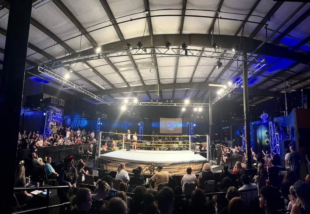 Shannon The Dude on X: Look at that crowd! Historic Davis Arena was SOLD  OUT last night for our OVW Live TV show!  / X