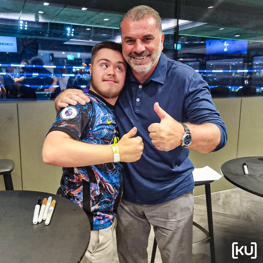 Ange Postecoglou on making sure this young fan got to ask his question at the @SpursOfficial fan forum 🗣️❤️ 'I'm just trying to be who I have been my whole life. 'He was just a young man who wanted to ask a question. 'That's why we were there and one more question wouldn't…