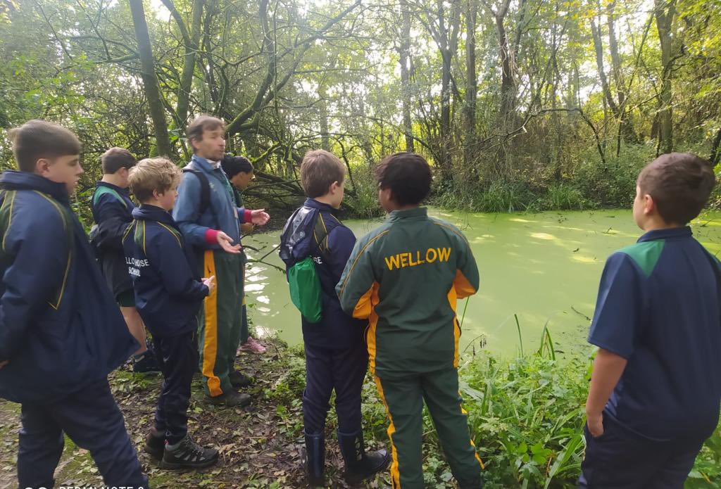 Year 7 and 8 navigation and hiking group today visited the secret oil wells of Duke’s Wood that sustained the RAF during WW II

#wellowhousehistory
#wellowhousetrips