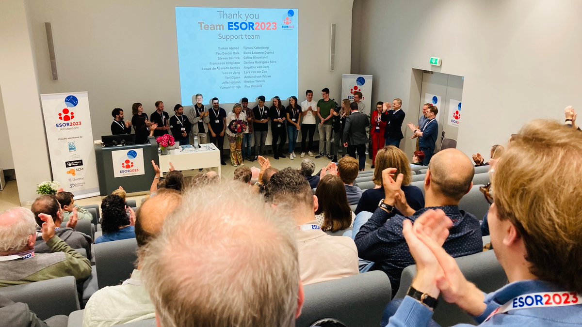 SCDaiann's tweet photo. Congratulations for the great congress! All of you @ESOR2023 have generated a great environment for incredible scientific discussions. Well deserved!  @fmbickelhaupt , 
@TrevorAHamlin, @CeliaFGuerra, @PascalVermeeren , @ChrisSlootweg, Brigitte. https://t.co/uBiudIEVix
