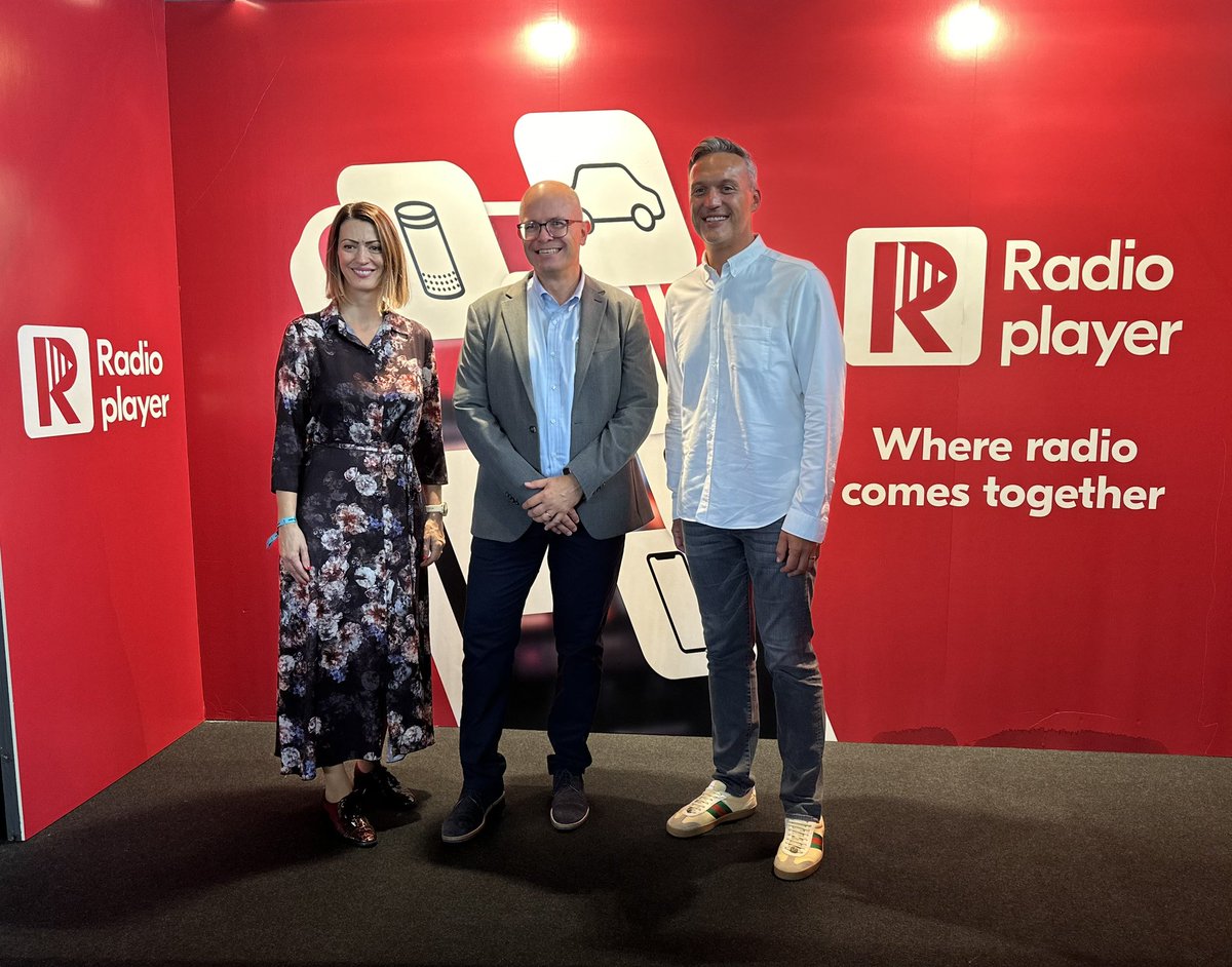 So happy to be at <a href="/weekendmedia/">Weekend Media Festival</a> for the pre launch of Radioplayer Croatia! 😊 Great to have the Croatian broadcasters joining the unique industry collaboration of #Radioplayer. If you are at the Weekend event, you are very much welcome to visit our stand. <a href="/rpworldwide/">RadioplayerWorldwide</a> #radio