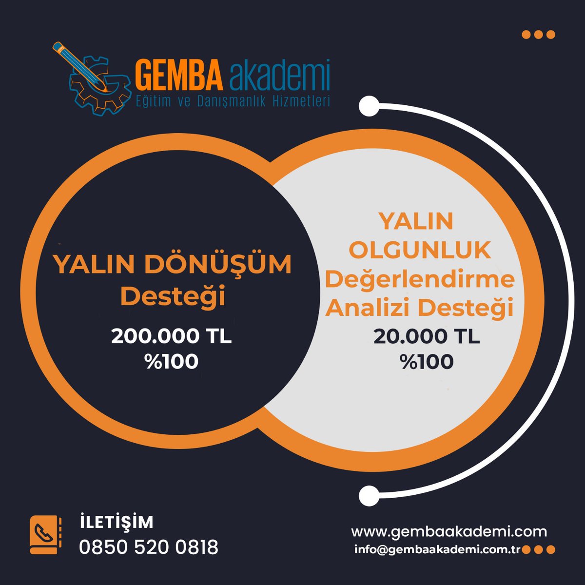 Gemba_Akademi's tweet photo. Yalın Dönüşüm (Operasyonel Mükemmellik) yolculuğunda iş birliği yaptığımız değerli iş ortaklarımıza KOSGEB destekleri konusundaki bilgi ve deneyimimizle destek sunuyoruz.
Biz, yalın dönüşümün işinize nasıl değer katabileceğini biliyoruz. https://t.co/A51CDowUYW