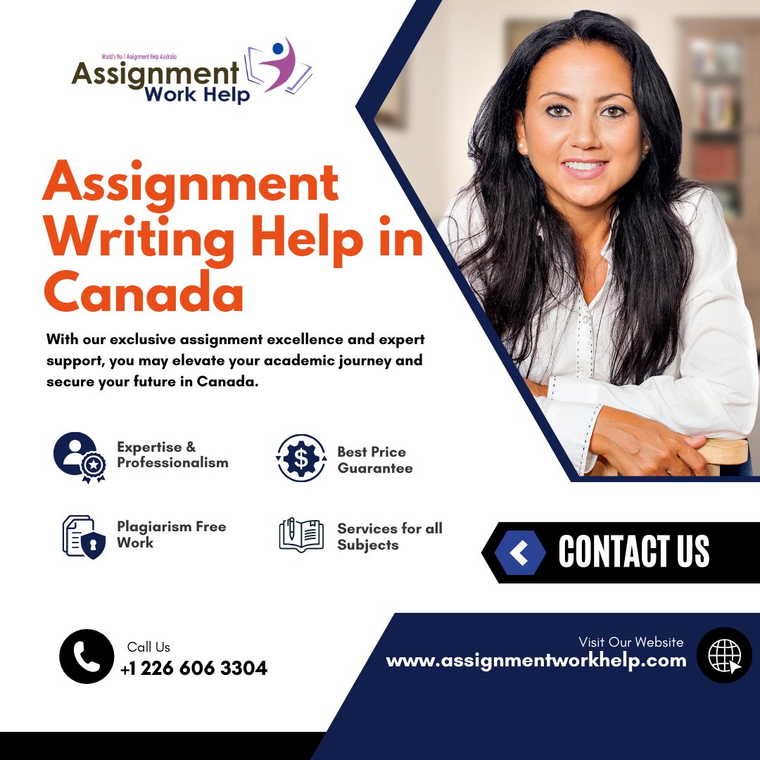 AWorkhelp's tweet image. Assignment Work Help is the best place for top-quality Assignment Writing Help in Canada. Reach out to us for a superior assignment writing experience.
#assignmentworkhelp #Assignmentdue #assignmentwritingservices #assignmentwritinghelp #Canada #assignmenthelp #Homeworkhelp