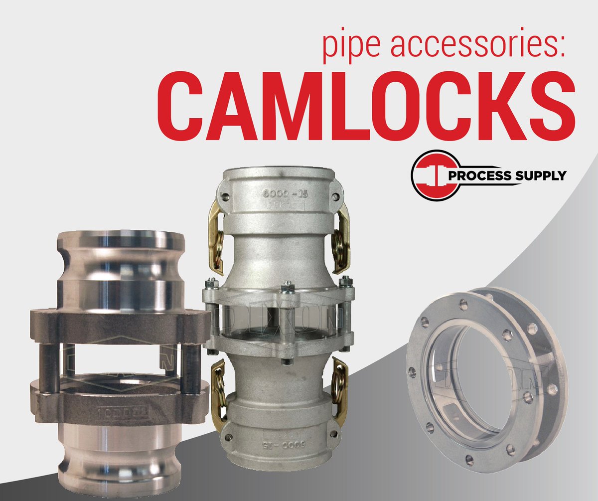 We are more than just a pipe supplier - we're your one-stop shop for your pipe accessories too. We offer a wide selection of cam and groove fittings for quick connect fluid transfer for multiple applications. ow.ly/5Ap550IY63L

#industrialsupplier #knoxvillesupplier