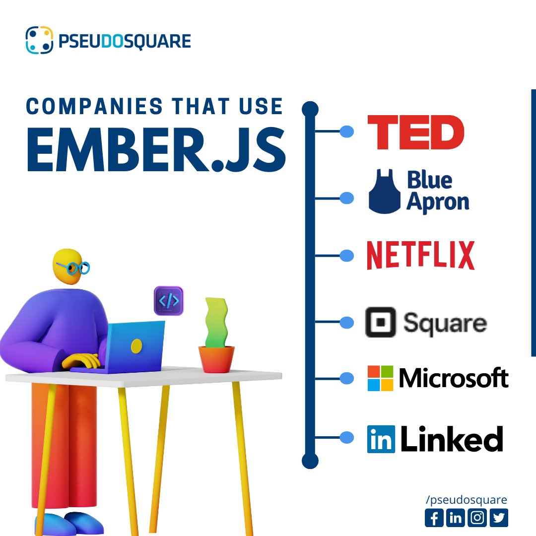 pseudosquare1's tweet image. Emberjs is a framework for building single page applications. It is highly popular in the web development community. 

Feel free to discuss your next Ember.js project with better Ember.Js developers at Pseudosquare:
hello@pseudosquare.com

#pseudusquare #emberjs #emberjsdeveloper