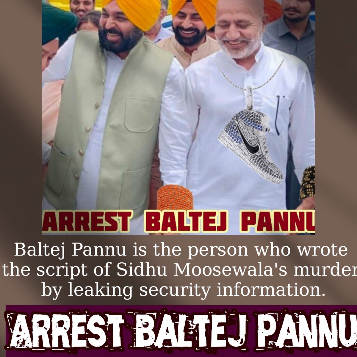 ਇਸ ਸਰਕਾਰੀ ਦੱਲੇ ਦੀ ਪੁੱਛ-ਗਿੱਛ ਕਦੋਂ ਹੋਵੇਗੀ <a href="/BhagwantMann/">Bhagwant Mann</a> ਜੀ??

#SidhuMooseWala 
#InvestigateBaltejPannu
#JusticeForSidhuMooseWala