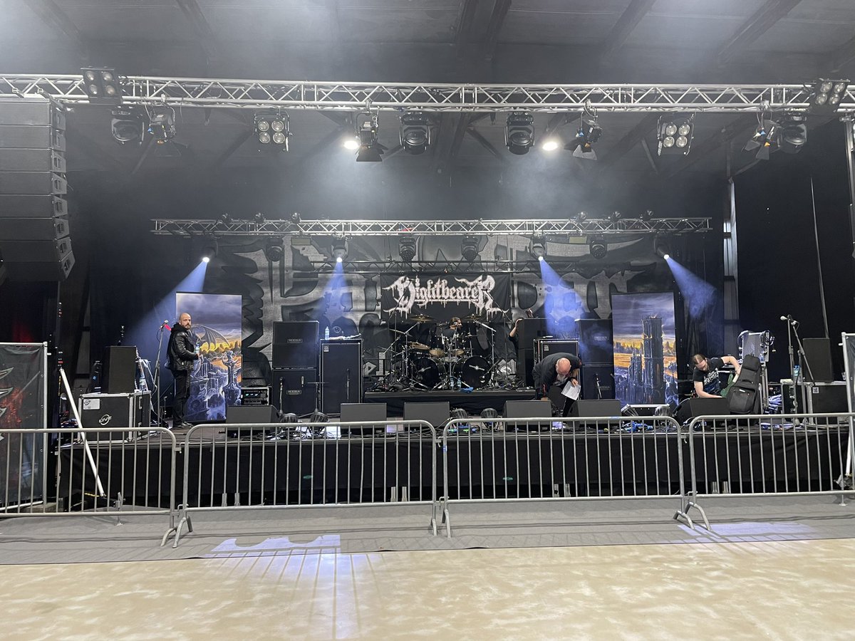 Angekommen ✅
Soundcheck ✅