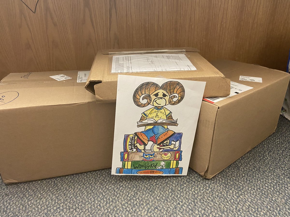The Ridgeway One Read books are here! I repeat, the books have arrived!!! Big reveal is October 11th! #RidgewayOneRead