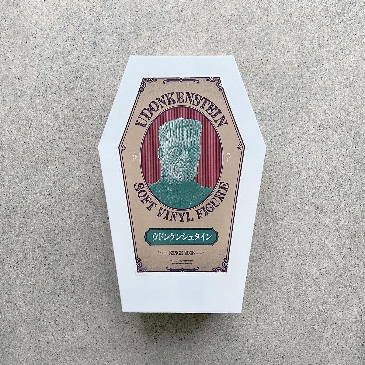 先月開催した「片桐仁ソフビ展 ウドンケンシュタイン対ウードン」にて