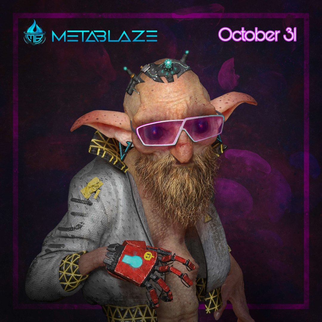 Checkout metablaze.xyz biggest Launch at Halloween