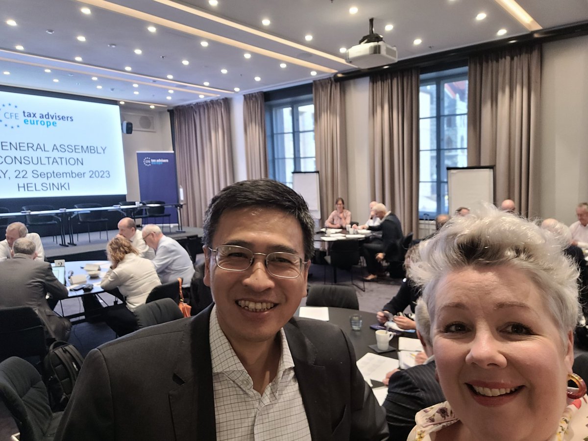 Great to finally meet TIHK former President and current President of @aotca Jeremy Choi! <a href="/cfe_brussels/">CFE Tax Advisers Europe</a>