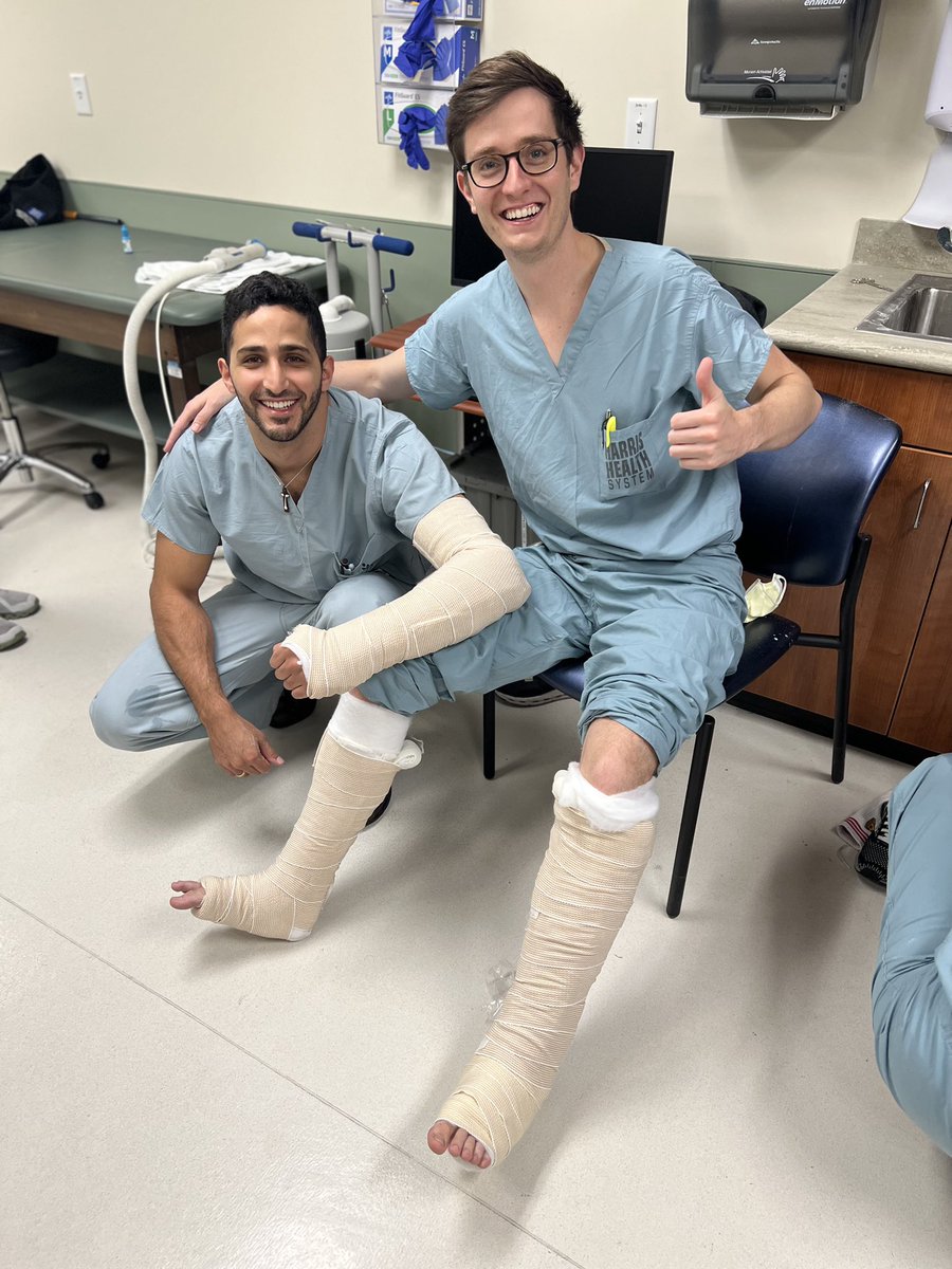 BCMGlobalSurg's tweet photo. Essential Surgery Skills Course is in full swing! @BCM_Surgery @BCM_TropMed
Spent the day with the @BCMOrtho team learning about casting, splinting, amputation and more! Thanks for having us!
#GlobalSurgery #skillscourse https://t.co/VITsyTWVnj