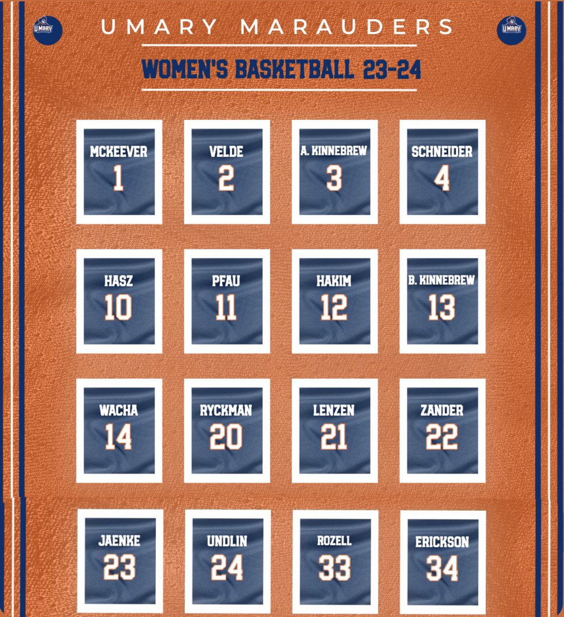 Your 23-24 Marauders 🔶🤩🔷

#HooksUp|#LND|#ALLIN|#LifeatMary