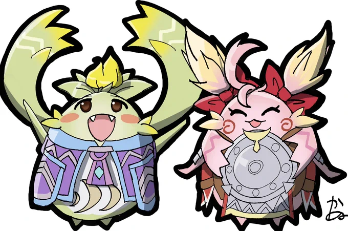 お題箱より!キノネネ!#xenoblade #XenobladeChronicles  