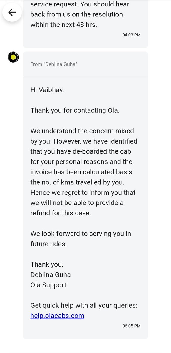 mycgworld's tweet photo. @ola_supports @ola_supports @Olacabs this is what your reply is? Seems you tried to mock back to my suffering. You guys are so bleak that you didn't check that once the driver stopped at the petrol station for 5 min, a few minutes later ended the ride as he got another ride. @jagograhakjago https://t.co/BSd1YkPQiI