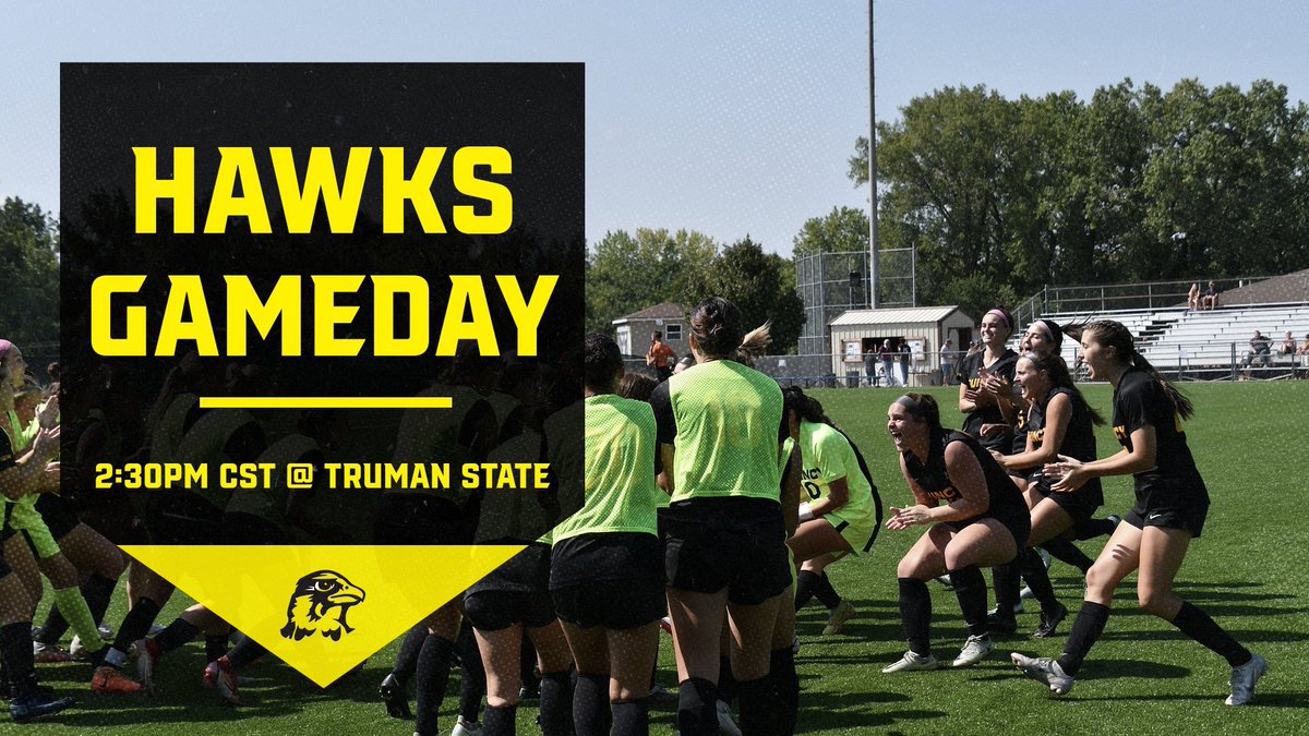 QUHawksWSoccer's tweet photo. On the road again 🚌
First stop, Kirksville MO to take on the Bulldogs of Truman State!

📍 Stokes Stadium, Kirksville MO
🆚 @TrumanWS 
🕛 2:30PM CST
🔗 https://t.co/UyxCdsOHXt
📊 https://t.co/V84cCCS2JQ https://t.co/AKDxQLjVo8