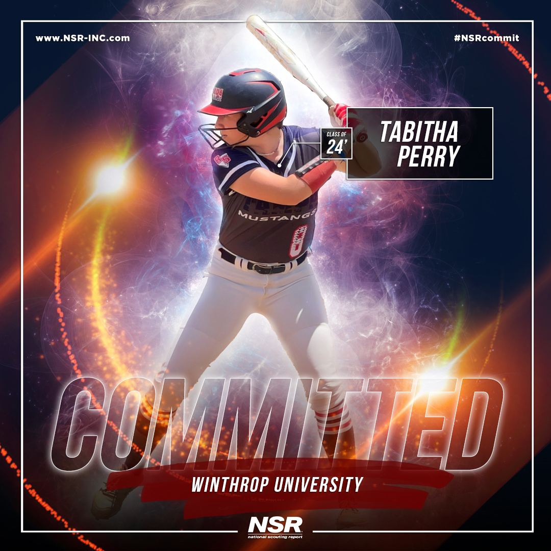 🚨#CommitmentAlert🚨
Congrats to #NSRsoftball <a href="/TabithaPerry06/">Tabitha Perry</a>

🎓: 2024
🌎: Winter Garden, Florida
🏫: West Orange
✅: to <a href="/winthropu/">Winthrop University</a> !👍🥎
👤: <a href="/bowey23/">Nikki Bowey</a>
🖥: buff.ly/3RwViuV
#NSRcommit
#TabithaPerry