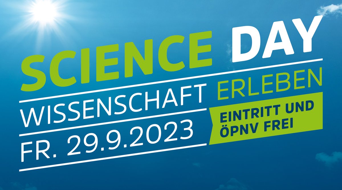 Wissenschaft erleben: Heute in einer Woche ist #ScienceDay der @KielRegion mit Mitmach-Aktionen, Ausstellungen, Experimenten und Vorträgen! Mehr zu unserem Programm rund um Nano, neuen Materialien & Sensoren und zur Energieforschung @kieluni gibt es hier: uni-kiel.de/de/forschung/f…