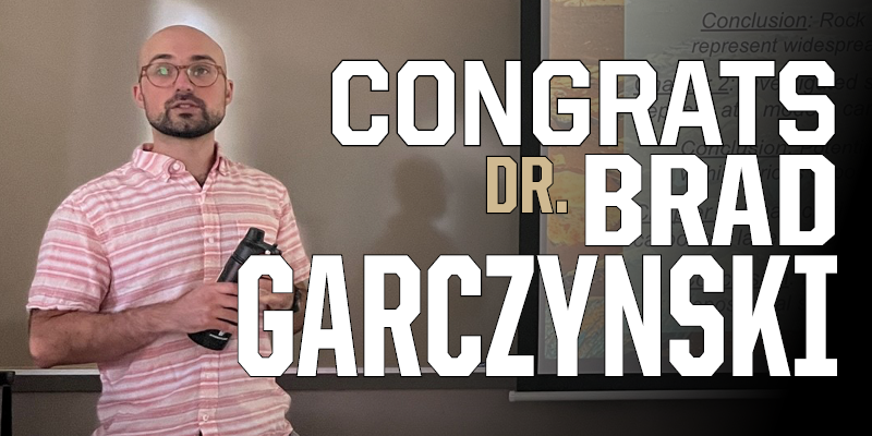 Purdue EAPS (@purdueeaps) on Twitter photo Congratulations Dr. Brad Garczynski for a successful PhD defense with <a href="/PurdueEAPS/">Purdue EAPS</a>! His defense is titled “Coatings, carbonates, and closed-basin lakes: A Martian aqueous story." He is advised by Dr. Briony Horgan. #boilerup <a href="/ironywithab/">Prof. Briony Horgan</a> Congratulations Dr. Brad Garczynski for a successful PhD defense with <a href="/PurdueEAPS/">Purdue EAPS</a>! His defense is titled “Coatings, carbonates, and closed-basin lakes: A Martian aqueous story." He is advised by Dr. Briony Horgan. #boilerup <a href="/ironywithab/">Prof. Briony Horgan</a>