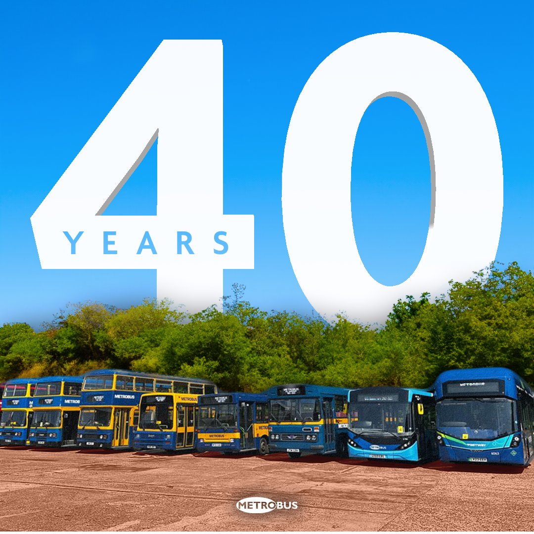 🎂WE'RE TURNING 40!🎂

Our 40th anniversary is on Saturday 23rd September 2023. To mark the occasion, there will be a garage open day on Saturday, 10:00-16:00 at Orpington Depot... back to where it all started 🚍

We'll have an array of buses on display from over the decades,