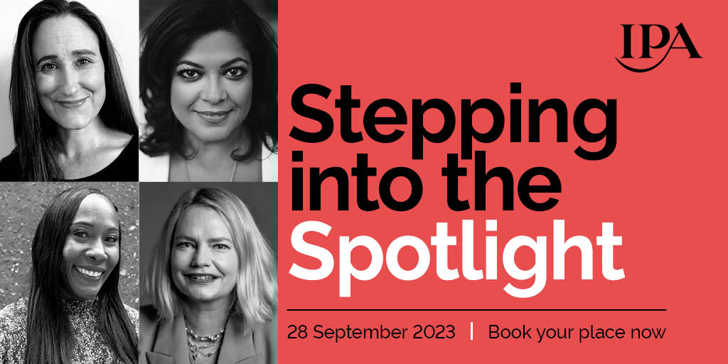 The_IPA's tweet photo. Are you joining us for Stepping into the Spotlight next week?

We'll hear from @WACL1 President @nishmarobb, before an expert panel on building great habits to advance your career.

Secure your place: https://t.co/lmKWGbN1Rk https://t.co/zsNfCgLfl2