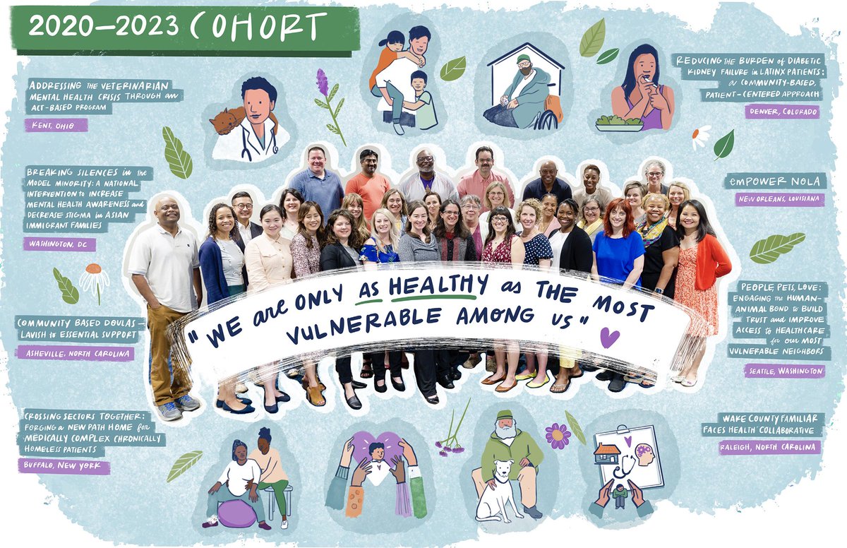"We are only as healthy as the most vulnerable among us."

Celebrate Cohort 5: clinicalscholarsnli.org/cohort/2020-20…

#FellowFriday #FF