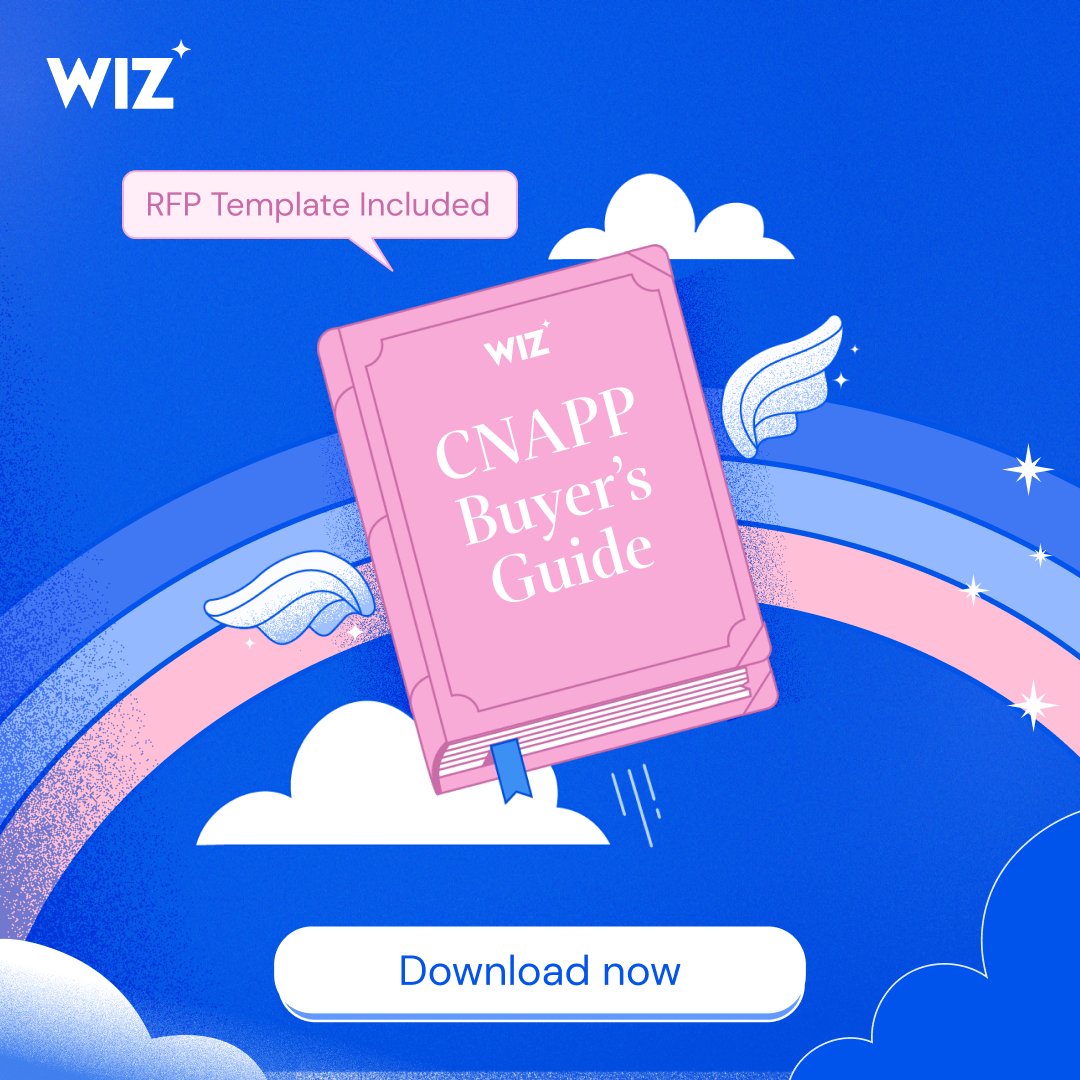 Our ultimate CNAPP Buyer's Guide is now available! Inside: 1. 🧐 Explore CNAPP essentials 2. 📝 Choose the right CNAPP 3. 📄 Get an RFP template 4. 🌐 Benefit from Wiz's CNAPP advantage Download now! wiz.io/lp/cnapp-buyer…