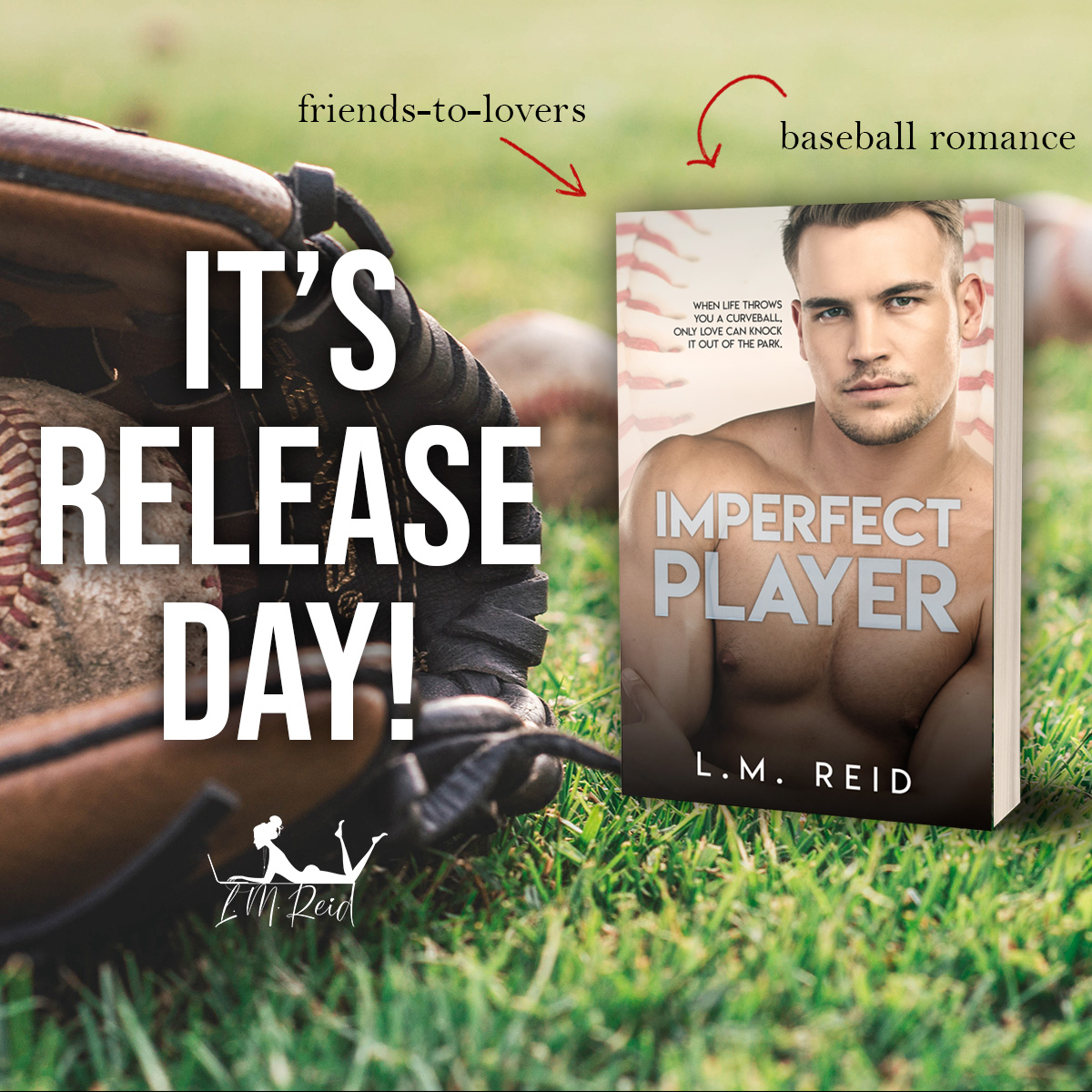 ScarletLantern's tweet photo. ⚾ NOW LIVE: Imperfect Player by LM Reid ⚾

For readers interested in...
⚾ Contemporary Romance
⚾ Baseball Romance
⚾ Friends-to-Lovers

#ImperfectPlayer #LMReid #baseballromance #friendstolovers #scarletlanternpublishing #romancebook #romanceauthor #indieauthor #romance https://t.co/Gl8vFIjeJC