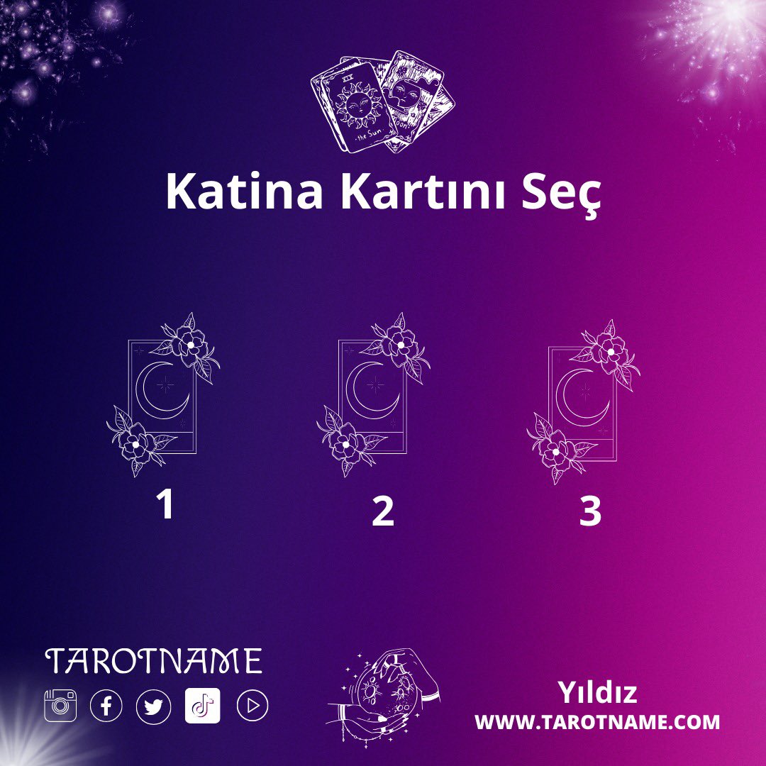 tarotname_com's tweet photo. 🔮lyice odaklan ve yorumcumuz Yıldızın
belirledigi üç Katina kartından birini seç! Bakalım Seni neler
bekliyor🔮⬇️

👍100 En lyi Online Fal Deneyimi
👉Uygulamamizi playstore üzerinden indirmeyi unutmayın:⬇️
🟪TAROTNAME🟪
💻https://t.co/yO7TSF7A4M https://t.co/Ri1G56toyd