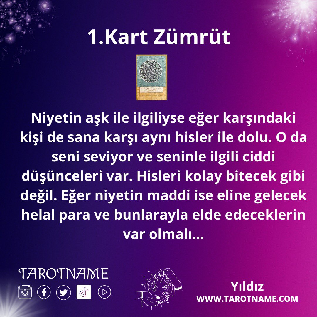 tarotname_com's tweet photo. 🔮lyice odaklan ve yorumcumuz Yıldızın
belirledigi üç Katina kartından birini seç! Bakalım Seni neler
bekliyor🔮⬇️

👍100 En lyi Online Fal Deneyimi
👉Uygulamamizi playstore üzerinden indirmeyi unutmayın:⬇️
🟪TAROTNAME🟪
💻https://t.co/yO7TSF7A4M https://t.co/Ri1G56toyd
