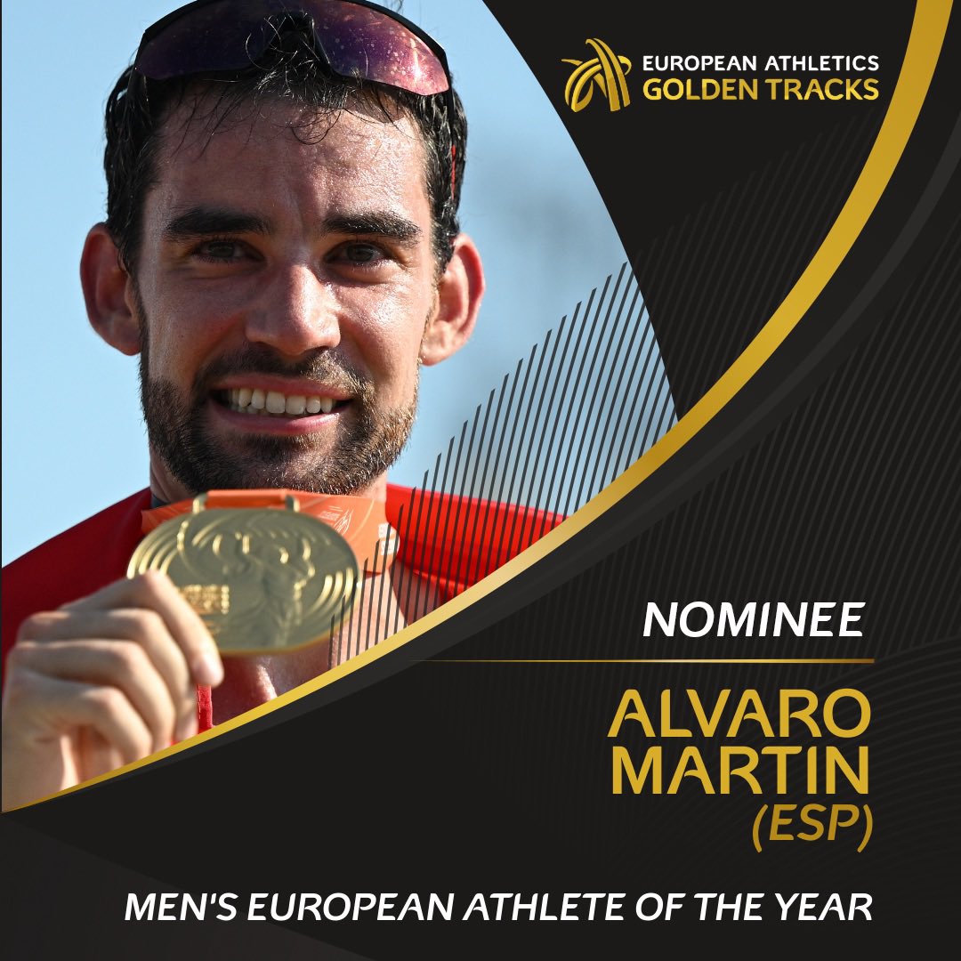 Retweet to vote for 🇪🇸 Alvaro Martin! 🥇 World 20km and 35km race walk champion 🥇 European Race Walking Team Championships 35km champion ⏱️ World 20km race walk leader (1:17:32) 📊 World ranking (as of 19 September) - 1 (20km), 1 (35km) Voting closes on 2 October!…