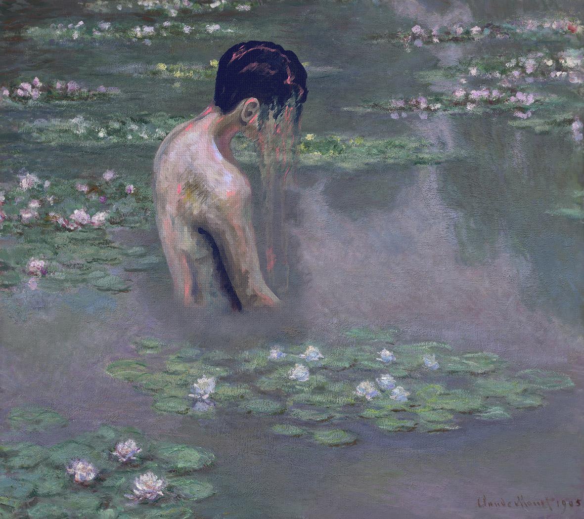 Michele Giorgi ft. Claude Monet
“Ninfee”. 2017.