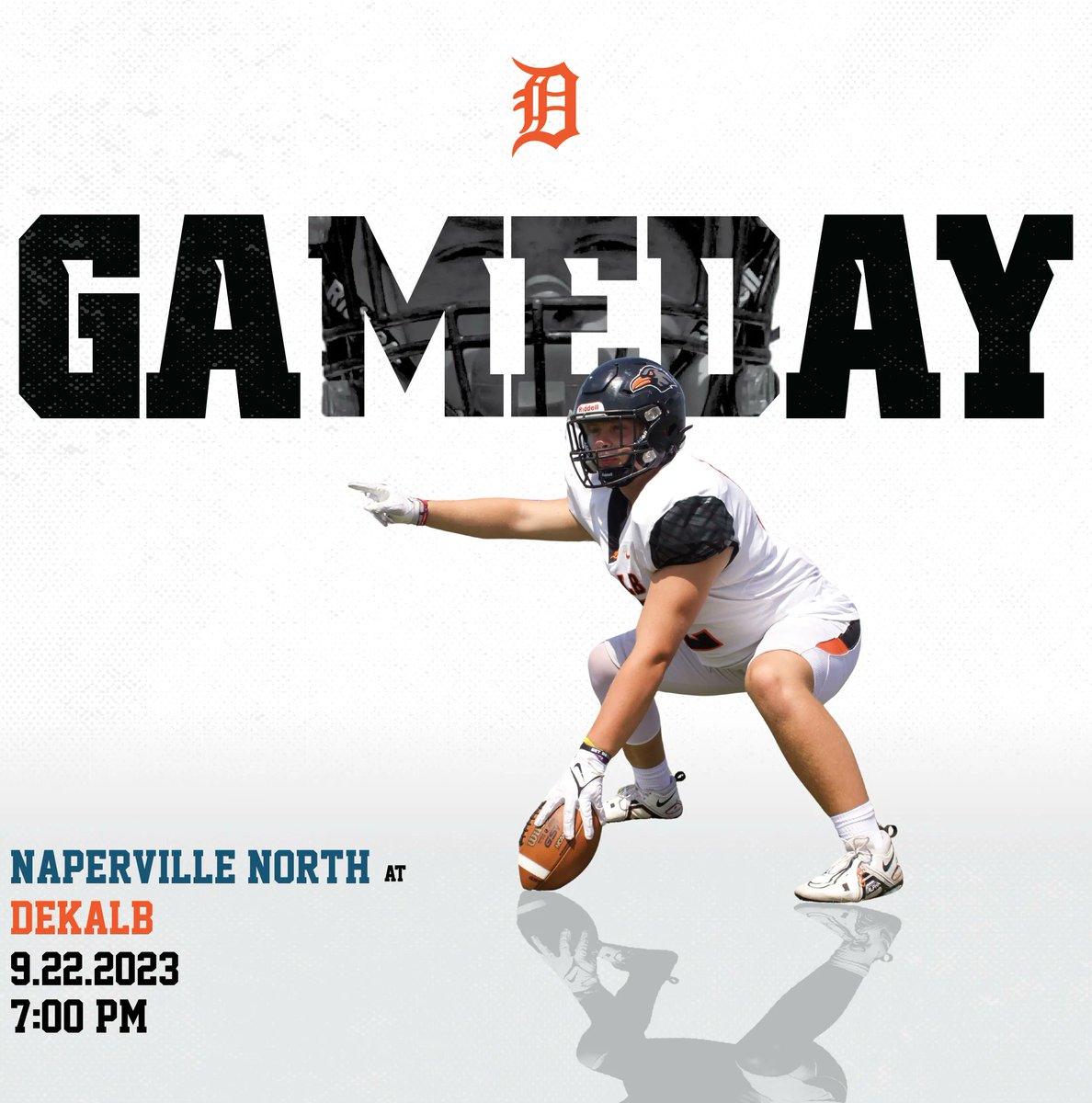 Wake Up 🟧 Barb Nation ⬛ its GameDay! 🏈 Tonight DeKalb takes on Naperville North, Sophomores kickoff at 4:30pm and Varsity at 7:00pm. Livestream the games here buff.ly/3PmgDGc