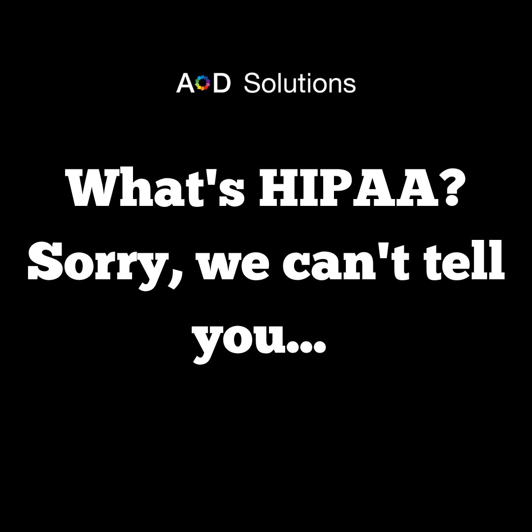 adsolutions_orl's tweet photo. Owning a business in the health sector means complying with HIPAA laws. Here’s a quick read on how Sharp copiers can be your trusted technology partner in safeguarding patient privacy.
https://t.co/gGbok7FZua

#HIPAALaws #Privacy #ADSolutions #myadsusa https://t.co/h9cLow5HrJ