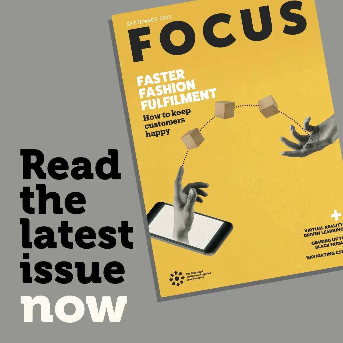 Have you read our September edition of #CILTUKFOCUS yet? Read the edition in full here: buff.ly/3qXs4KT #logistics #supplychain #freightforwarding