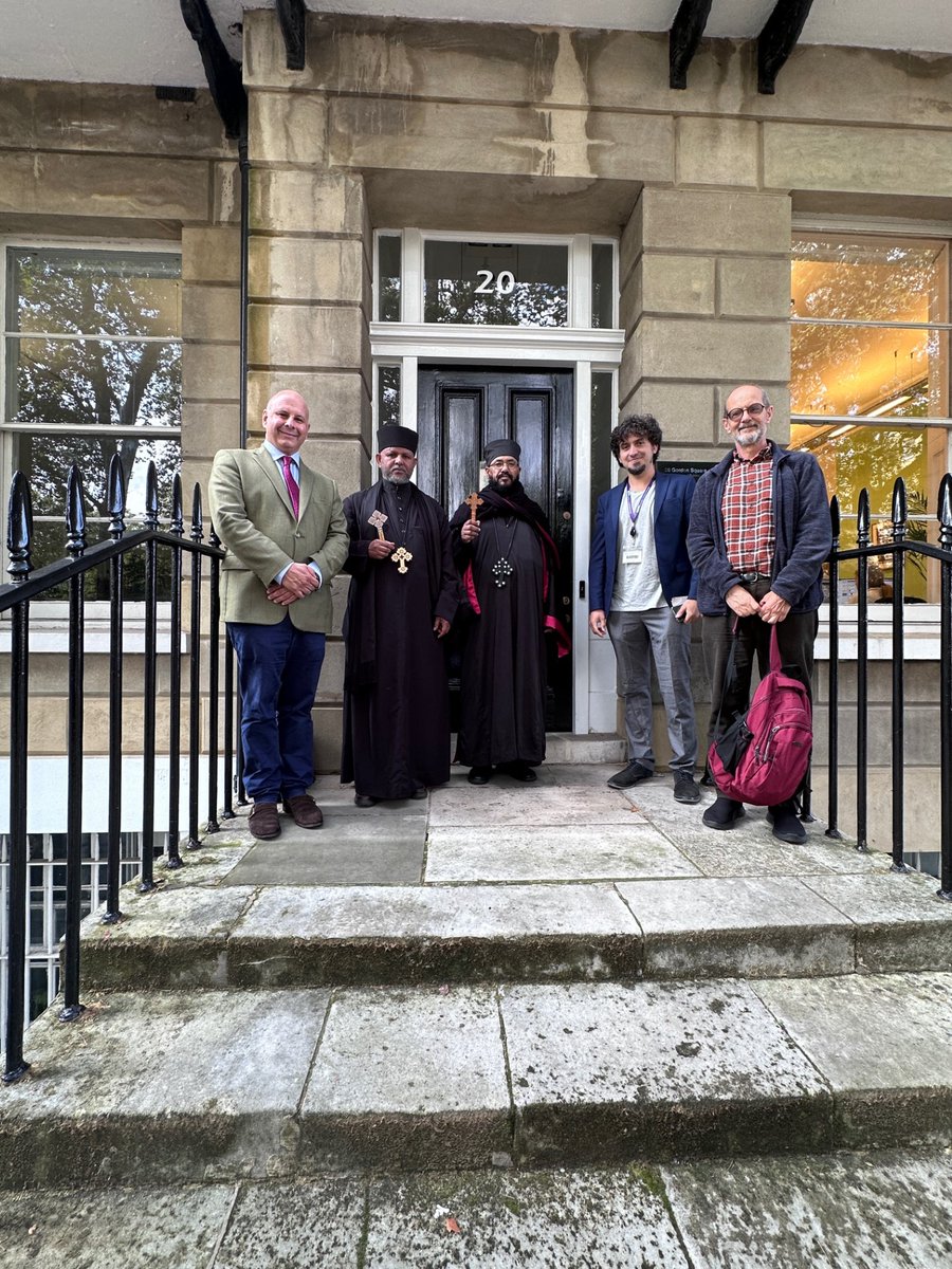 It was a pleasure to welcome representatives of the @holysynod, @ScheherazadeThe, Ethiopia's National Heritage Restitution Committee at @UCLHoA @ucl @UCLSocHistSci who worked together & with @EthioEmbassyUK to repatriate tabot. 🙏 More info below and 👉standard.co.uk/news/uk/sacred…