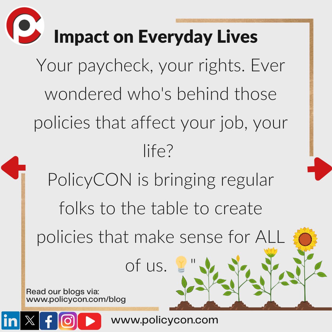 policycon's tweet photo. Explore the power of policy with Harisah Aziz in her latest blog! 

Learn how PolicyCON connects everyday individuals with policymakers, fostering positive change. Read more

https://t.co/tfrsqRnDsa 

#PublicPolicy #Policy #PolicyCON #PolicyChange #Empowerment #publicpolicy #edi https://t.co/Vr9LFjcorV