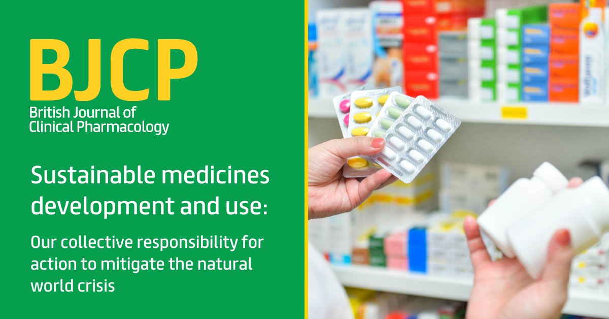 British Journal of Clinical Pharmacology (BJCP) tweet media