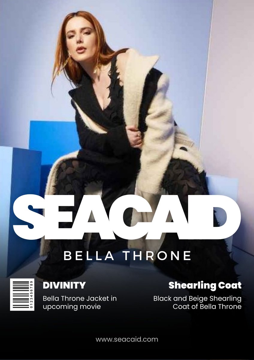 Embrace the Divinity: Get Bella Thorne's Shearling Coat Now at SEACAID!

Visit seacaid.com

#DivinityMovie #bellathorne #shearlingcoat #SEACAID #moviemerch #LimitedEdition  #MovieFever #shopnow #hollywoodglam #moviefashion #dresslikeastar #staychic #shopseacaid