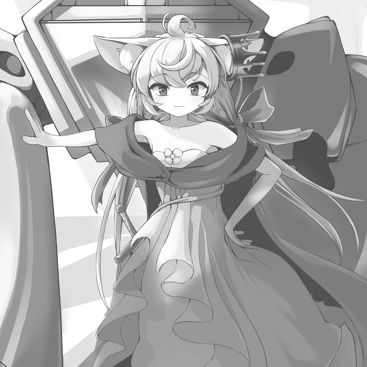 「けもみみ&ロボット 」|真白フェア/FeaMashiroのイラスト